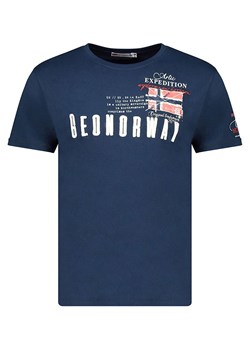 Geographical Norway Koszulka w kolorze granatowym ze sklepu Limango Polska w kategorii T-shirty męskie - zdjęcie 174555545
