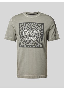 T-shirt z nadrukiem z logo ze sklepu Peek&Cloppenburg  w kategorii T-shirty męskie - zdjęcie 174557195