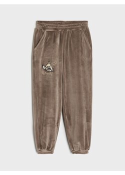 Sinsay - Spodnie Disney - brązowy ze sklepu Sinsay w kategorii Spodnie dziewczęce - zdjęcie 174560258