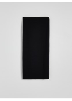 Reserved - Spódnica midi z wiskozą - czarny ze sklepu Reserved w kategorii Spódnice - zdjęcie 174561959