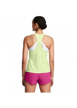 Damski top do biegania Under Armour UA Streaker Singlet - zielony ze sklepu Sportstylestory.com w kategorii Bluzki damskie - zdjęcie 174562156