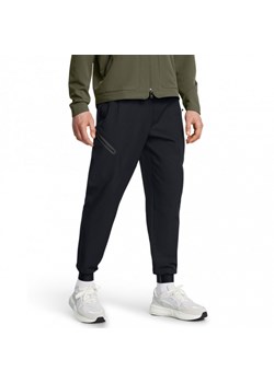 Męskie spodnie treningowe Under Armour UA Unstoppable Joggers - czarne ze sklepu Sportstylestory.com w kategorii Spodnie męskie - zdjęcie 174562236