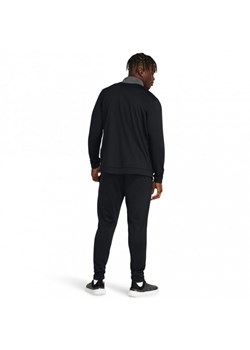 Męski dres komplet treningowy Under Armour UA Emea Tracksuit Novelty - czarny ze sklepu Sportstylestory.com w kategorii Dresy męskie - zdjęcie 174562289