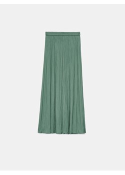 Mohito - Satynowa spódnica midi - ciemny zielony ze sklepu Mohito w kategorii Spódnice - zdjęcie 174563148