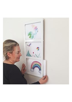 hippodino Ramka w kolorze białym na zdjęcia - 34 x 69 cm ze sklepu Limango Polska w kategorii Odzież dla niemowląt - zdjęcie 174564918