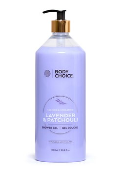 Body Choice Żel pod prysznic &quot;Lavander &amp; Patchouli&quot; - 1000 ml ze sklepu Limango Polska w kategorii Żele pod prysznic - zdjęcie 174565826