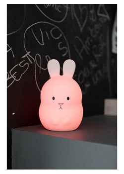 lumisky Lampa nocna LED "Bunny" z funkcją zmiany koloru - wys. 19 cm ze sklepu Limango Polska w kategorii Oświetlenie - zdjęcie 174565908