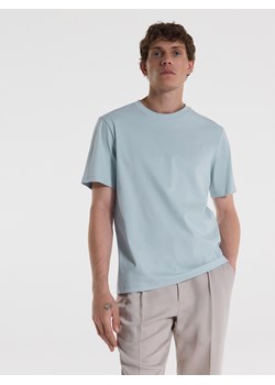 Reserved - T-shirt regular fit - jasnoniebieski ze sklepu Reserved w kategorii T-shirty męskie - zdjęcie 174566729
