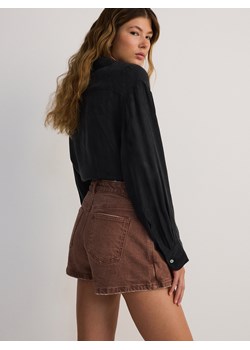 Reserved - Jeansowe spódnico-szorty - brązowy ze sklepu Reserved w kategorii Szorty - zdjęcie 174569366