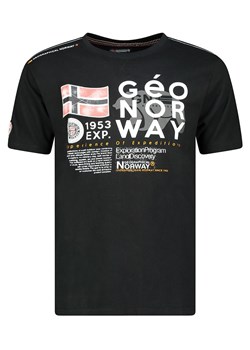 Geographical Norway Koszulka w kolorze czarnym ze sklepu Limango Polska w kategorii T-shirty męskie - zdjęcie 174570988