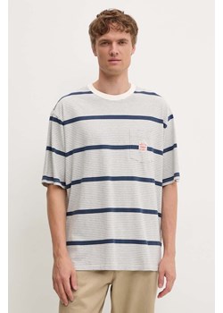 Levi&apos;s t-shirt bawełniany męski gładki A5850 ze sklepu ANSWEAR.com w kategorii T-shirty męskie - zdjęcie 174572116