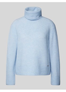 Sweter z dzianiny z golfem model ‘AIDY’ ze sklepu Peek&Cloppenburg  w kategorii Swetry damskie - zdjęcie 174572628