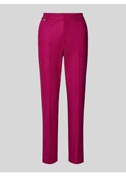 Spodnie z detalem z logo ze sklepu Peek&Cloppenburg  w kategorii Spodnie damskie - zdjęcie 174573097