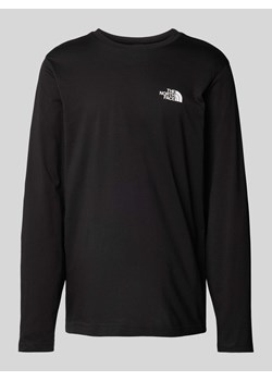 Bluzka z długim rękawem i nadrukiem z logo ze sklepu Peek&Cloppenburg  w kategorii T-shirty męskie - zdjęcie 174573208