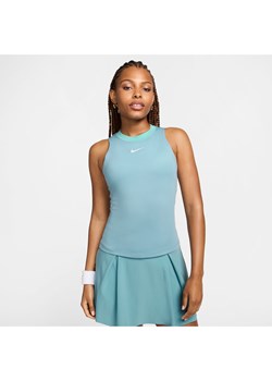 Damska koszulka tenisowa bez rękawów Dri-FIT NikeCourt Advantage - Niebieski ze sklepu Nike poland w kategorii Bluzki damskie - zdjęcie 174573248