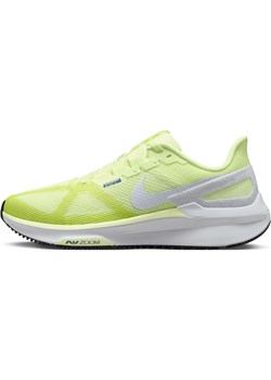 Damskie buty do biegania po asfalcie Nike Structure 25 - Żółty ze sklepu Nike poland w kategorii Buty sportowe damskie - zdjęcie 174573286