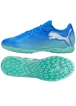 Buty Puma Future 7 Play Tt 107943 01 niebieskie ze sklepu ButyModne.pl w kategorii Buty sportowe męskie - zdjęcie 174573845