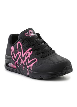 Buty Skechers Dripping In Love 177980-BKPK czarne ze sklepu ButyModne.pl w kategorii Buty sportowe damskie - zdjęcie 174573906