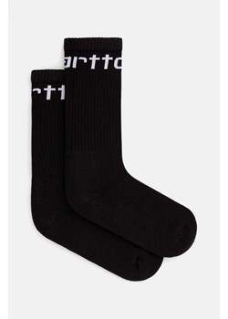 Carhartt WIP skarpetki Carhartt Socks kolor czarny I029422.BLACK.WHIT ze sklepu PRM w kategorii Skarpetki męskie - zdjęcie 174574238