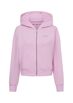 DKNY Sport Damska kurtka dresowa Kobiety różowy jednolity ze sklepu vangraaf w kategorii Bluzy damskie - zdjęcie 174575348