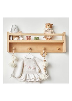 hippodino Regał ścienny w kolorze jasnobrązowym - 60 x 10 x 20 cm - id: 13516264 - marki Hippodino - 174580758 hippodino Regał ścienny w kolorze jasnobrązowym - 60 x 10 x 20 cm ze sklepu Limango Polska w kategorii Meble dziecięce - zdjęcie 174580758