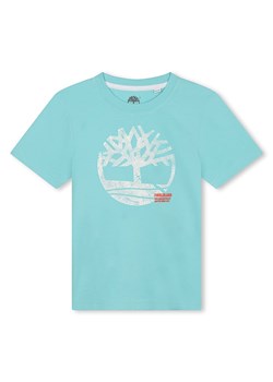 Timberland Koszulka w kolorze błękitnym ze sklepu Limango Polska w kategorii T-shirty chłopięce - zdjęcie 174582278