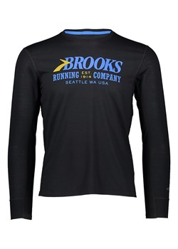 Brooks Koszulka sportowa &quot;Distance Graphic&quot; w kolorze granatowym ze sklepu Limango Polska w kategorii T-shirty męskie - zdjęcie 174582418