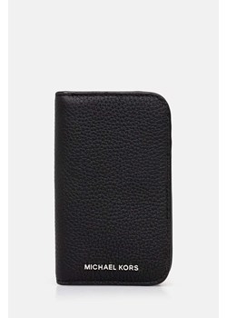 Michael Kors portfel skórzany męski kolor czarny 39F4LHDD0O ze sklepu ANSWEAR.com w kategorii Portfele męskie - zdjęcie 174583848