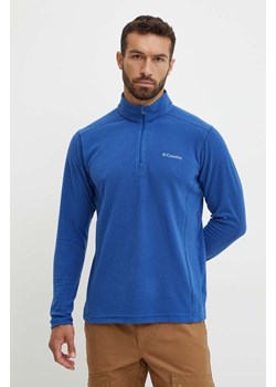 Columbia bluza sportowa Klamath Range II kolor niebieski wzorzysta ze sklepu ANSWEAR.com w kategorii Bluzy męskie - zdjęcie 174584027