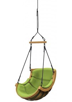 Zielona huśtawka ogrodowa - Pasos 6X ze sklepu Edinos.pl w kategorii Fotele wiszące - zdjęcie 174584207