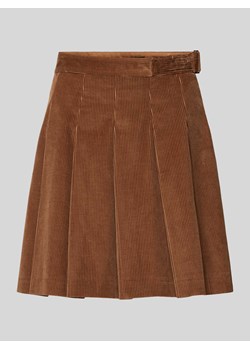 Spódnica mini z zakładkami w pasie ze sklepu Peek&Cloppenburg  w kategorii Spódnice - zdjęcie 174584868