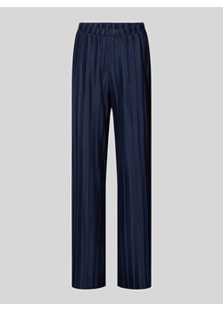 Spodnie materiałowe z szeroką nogawką i plisami model ‘TAHLIA’ ze sklepu Peek&Cloppenburg  w kategorii Spodnie damskie - zdjęcie 174584927