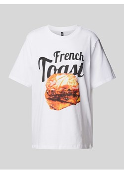 T-shirt z nadrukowanym motywem model ‘TALIA’ ze sklepu Peek&Cloppenburg  w kategorii Bluzki damskie - zdjęcie 174585046