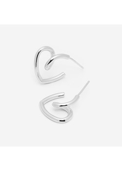 kolczyki serca srebrne ze sklepu ANIA KRUK w kategorii Kolczyki - zdjęcie 174585468