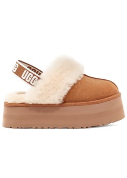 Buty damskie Ugg W Funkette 1113474-CHE - brązowe ze sklepu streetstyle24.pl w kategorii Kapcie damskie - zdjęcie 174585767
