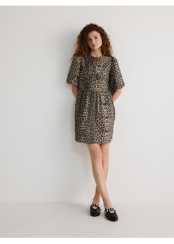 Reserved - Sukienka w zwierzęcy wzór - wielobarwny ze sklepu Reserved w kategorii Sukienki - zdjęcie 174586268