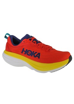 Buty Hoka Bondi 8 1123202-RAFL pomarańczowe ze sklepu ButyModne.pl w kategorii Buty sportowe męskie - zdjęcie 174588096