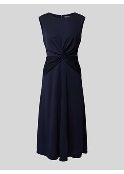 Sukienka midi z wiązanym detalem model ‘TESSANNE’ ze sklepu Peek&Cloppenburg  w kategorii Sukienki - zdjęcie 174589447