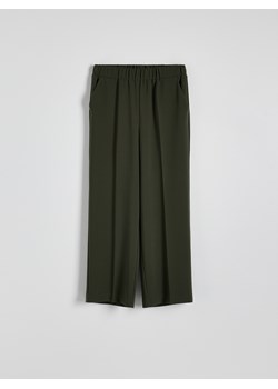 Reserved - Spodnie chino - zielony ze sklepu Reserved w kategorii Spodnie damskie - zdjęcie 174590229