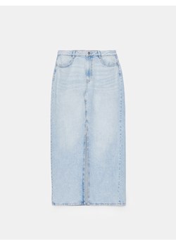 Mohito - Jeansowa spódnica maxi - niebieski ze sklepu Mohito w kategorii Spódnice - zdjęcie 174591415