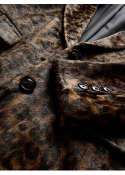 Reserved - Marynarka oversize ze zwierzęcym wzorem - wielobarwny ze sklepu Reserved w kategorii Marynarki damskie - zdjęcie 174592045