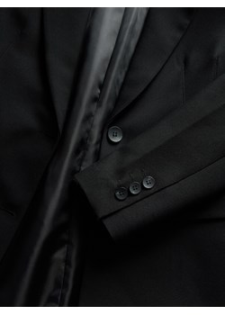 Reserved - Taliowana marynarka z wiskozą - czarny ze sklepu Reserved w kategorii Marynarki damskie - zdjęcie 174592069