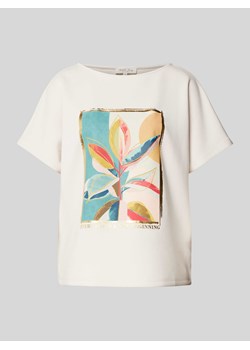 T-shirt z okrągłym dekoltem ze sklepu Peek&Cloppenburg  w kategorii Bluzki damskie - zdjęcie 174594246