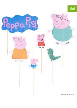 Dr. Oetker Nakładki (24 szt.) &quot;Peppa &amp; Family&quot; w różnych kolorach na tort ze sklepu Limango Polska w kategorii Akcesoria do pieczenia - zdjęcie 174594525