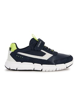 Geox Sneakersy &quot;Flexyper&quot; w kolorze granatowo-biało-zielonym ze sklepu Limango Polska w kategorii Buty sportowe dziecięce - zdjęcie 174594966