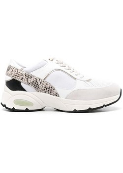 Geox Skórzane sneakersy &quot;Alhour&quot; w kolorze czarno-beżowo-białym ze sklepu Limango Polska w kategorii Buty sportowe damskie - zdjęcie 174595307