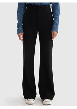 Spodnie damskie z szeroką nogawką czarne Mabel 906 ze sklepu Big Star w kategorii Spodnie damskie - zdjęcie 174600629