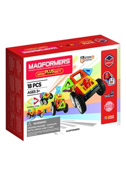 MAGFORMERS 18-częściowy zestaw magnetyczny &quot;Wow Plus&quot; - 3+ ze sklepu Limango Polska w kategorii Zabawki - zdjęcie 174603259