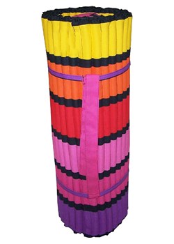 Le Comptoir de la Plage Mata plażowa &quot;Happy&quot; ze wzorem - 180 x 60 cm ze sklepu Limango Polska w kategorii Ręczniki - zdjęcie 174603758