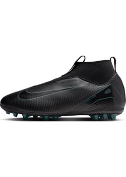 Korki piłkarskie typu high top na sztuczne nawierzchnie dla małych/dużych dzieci Nike Jr. Mercurial Superfly 10 Academy - Czerń ze sklepu Nike poland w kategorii Buty sportowe dziecięce - zdjęcie 174605329